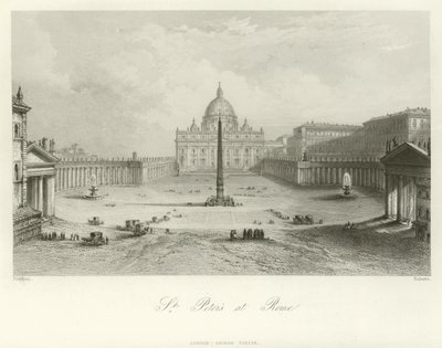 San Pedro en Roma de Giovanni Battista Piranesi